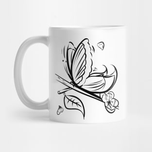 Minimalist Butterfly Mug